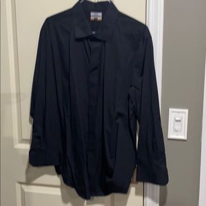 Dress Shirt , Black , New , 18.5